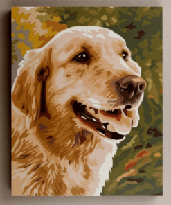 Dogs paint by number