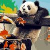 Giant Panda paint by numbers