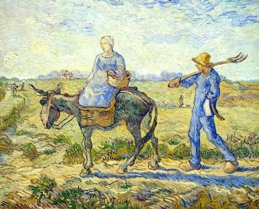 Going out to Work Van Gogh paint by numbers