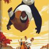 Kung Fu Panda paint by numbers