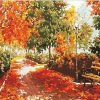 Autumn Park Landscape Paint By Numbers
