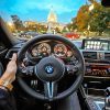 Driver Holding BMW Steering Wheel NEW Paint By Numbers