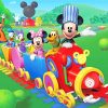 Mickey Mouse Choo Choo Express- NEW Paint By Numbers