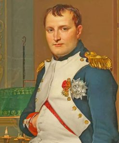 Napoleon Bonaparte paint by number