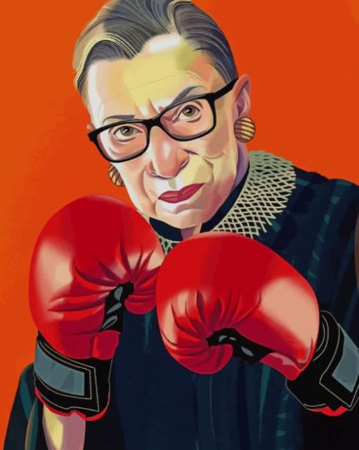 Ruth Bader Ginsburg Paint by numbers