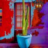 Colorful Barrio Tucson Paint by numbers