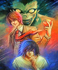 Death Note paint by numbers