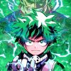 Mad Deku My Hero Academia paint by numbers