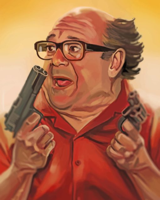 Frank Reynolds paint by numbers