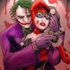 Harley Quinn And Joker Paint by numbers