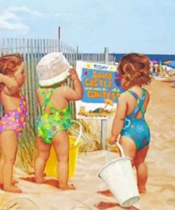 baby-sister-on-the-beach-paint-by-number-501x400