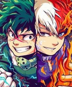 Boku No Hero Academia paint by numbers