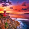 Hornby Lighthouse At Sunset paint by numbers