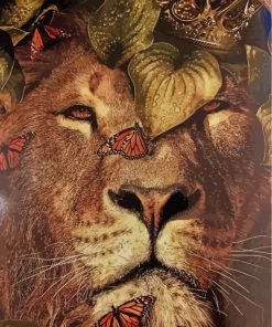 king-lion-and-butterflies-paint-by-numbers