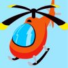 orange-helicopter-paint-by-numbers