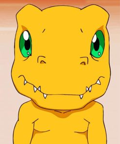 Agumon Paint by numbers