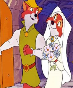 Robin Hood Wedding Paint by numbers