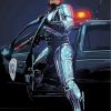 Robocop Sci Fi Movie Paint by numbers