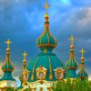 Ukraine-Kiev-Temple-Church-St-Andrew-Church-paint-by-numbers