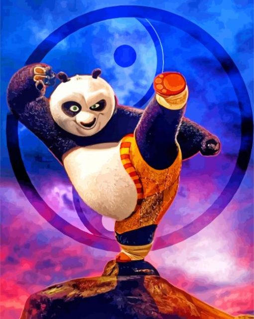 aesthetic-kung-fu-panda-paint-by-numbers