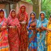 Indian Women Wearing Sari Paint by numbers