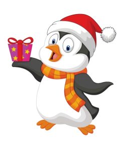 penguin-christmas-paint-by-numbers