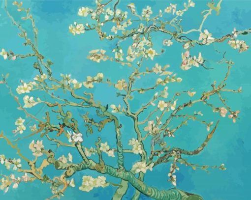 Almond Blossoms Paint By Number