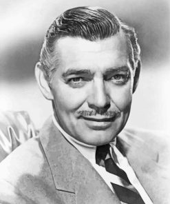 Clark Gable Paint By Number