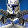 Captain Rex Robot Paint By Number