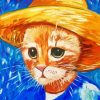 Artistic Adorable Cat Paint By Number