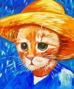 Artistic Adorable Cat Paint By Number