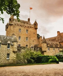 Cawdor Castle Building Paint By Number