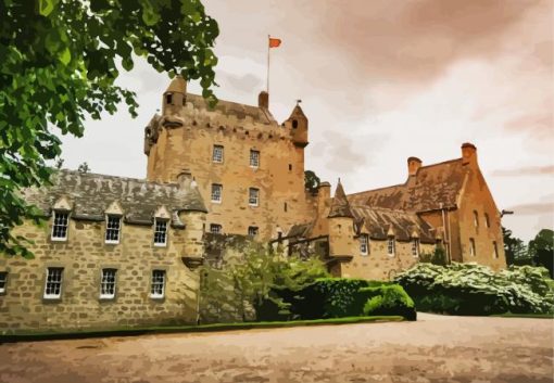 Cawdor Castle Building Paint By Number