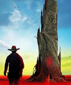 Dark Tower Illustration Paint By Number