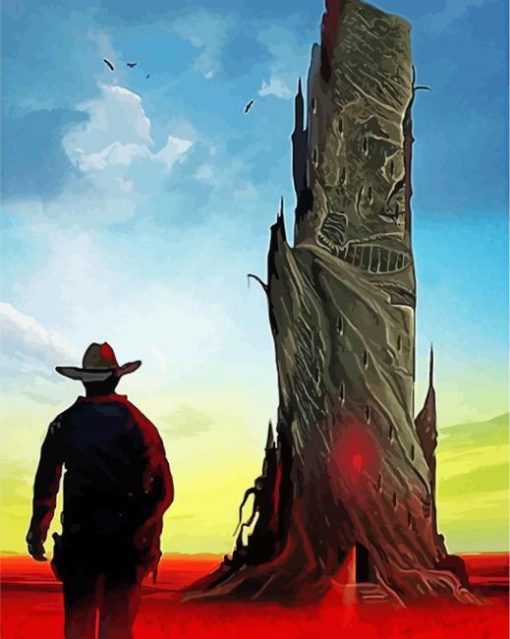 Dark Tower Illustration Paint By Number