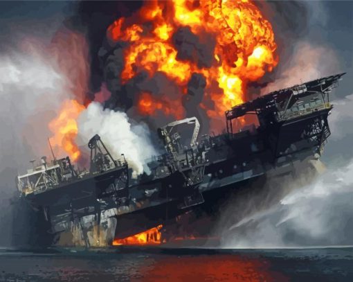 Deepwater Horizon Paint By Number