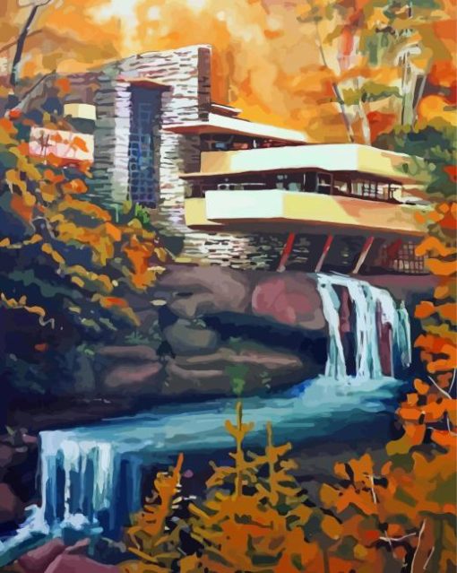 Fallingwaters Art Paint By Number