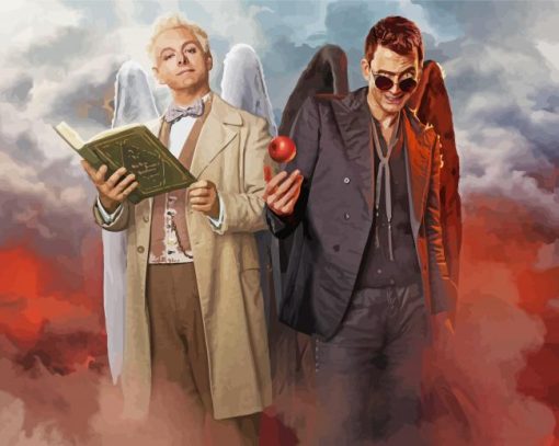 Good Omens Paint By Number