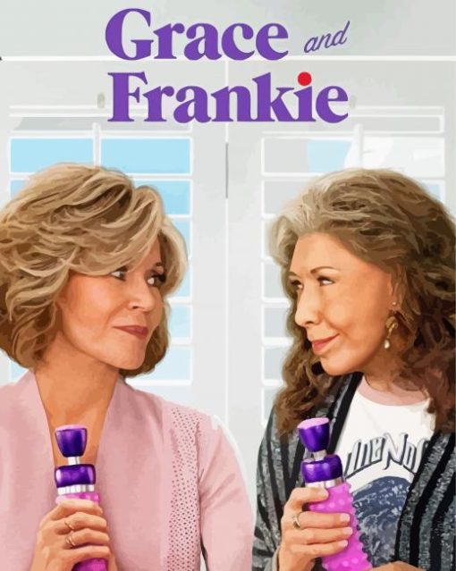 Grace And Frankie Poster Paint By Number