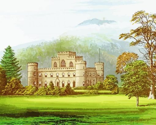 Inveraray Castle Paint By Numbers