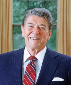 Ronald Reagan Paint By Number