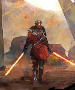 Sith Lord Character Paint By Number