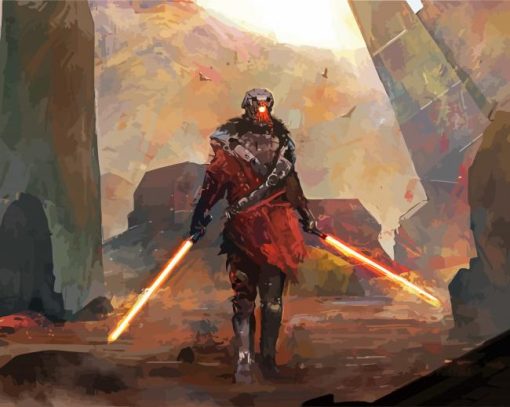 Sith Lord Character Paint By Number