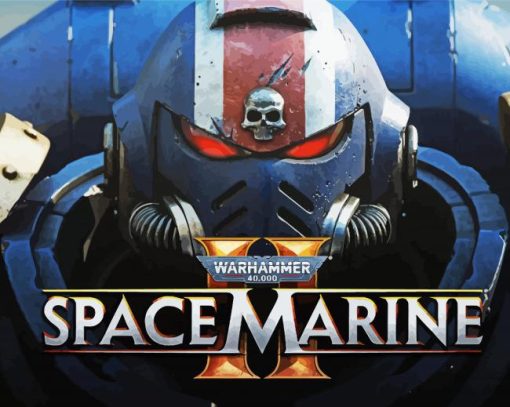 Space Marine Paint By Number