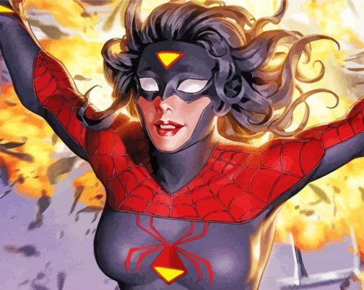 Spider woman Paint By Number