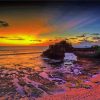 Tanah Lot Beach Paint By Number