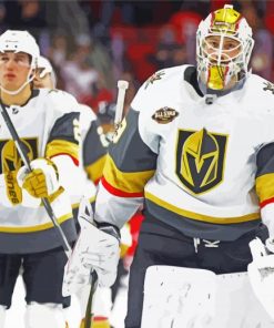 Vegas Golden Knight Players Paint By Number