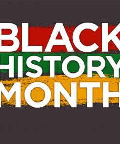 Black History Month Paint By Number