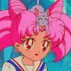 Chibiusa Anime Character Paint By Number