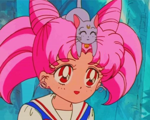 Chibiusa Anime Character Paint By Number